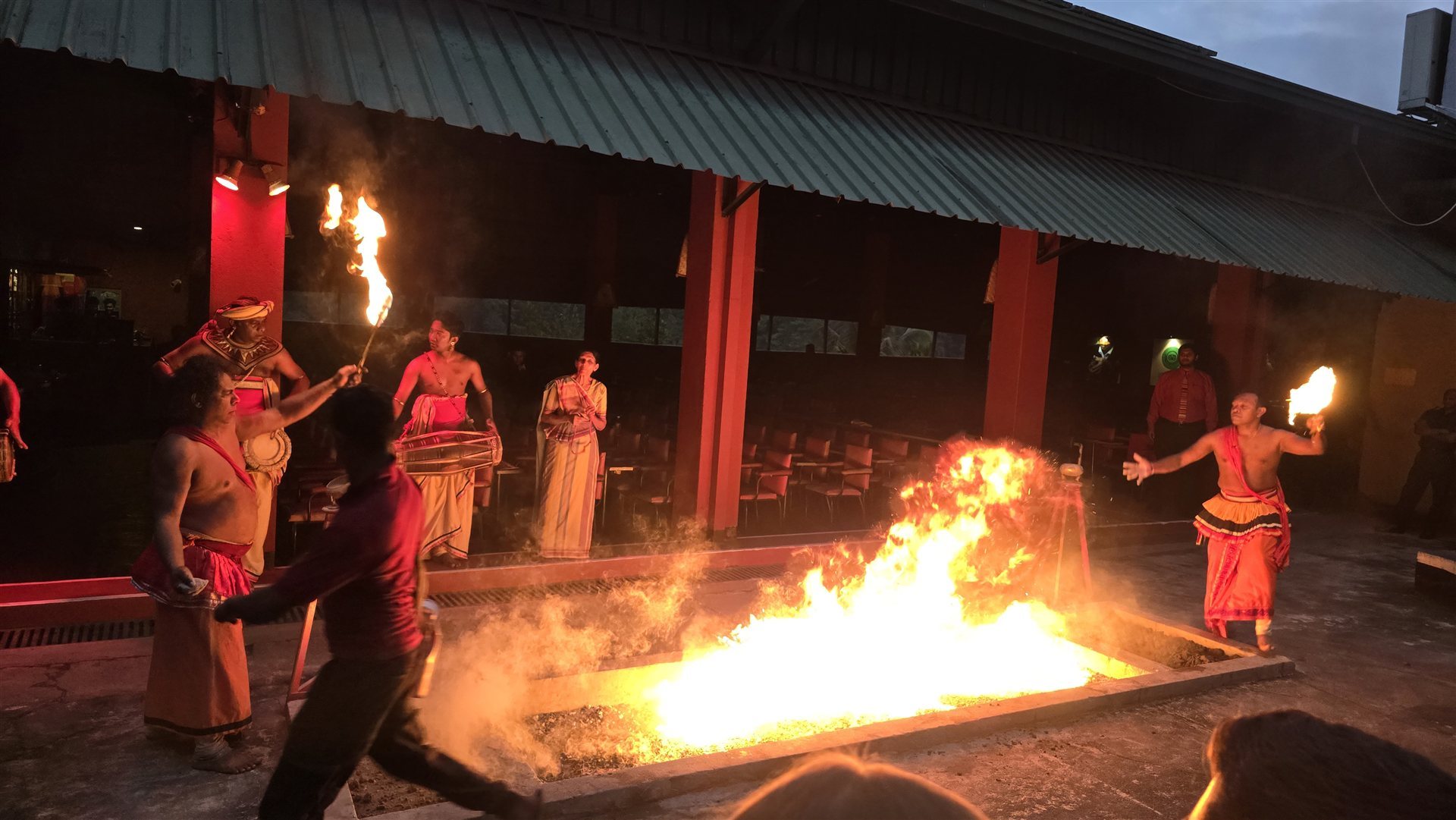 Feuertanz Show in Kandy, Sri Lanka